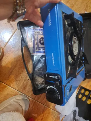 Fornello portatile a gas per campeggio