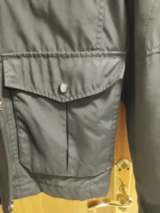 Cazadora Zara Hombre Negra