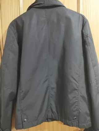 Cazadora Zara Hombre Negra