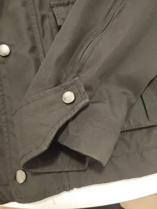 Cazadora Zara Hombre Negra