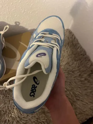 Zapatillas Asics Gel Azul y Gris