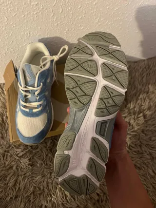 Zapatillas Asics Gel Azul y Gris