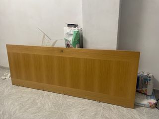 Puerta de roble maciza