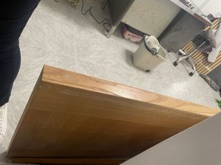 Puerta de roble maciza