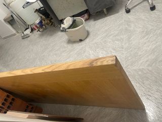 Puerta de roble maciza