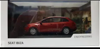 SEAT IBIZA FACE LIFT RED ESCALA 1:43