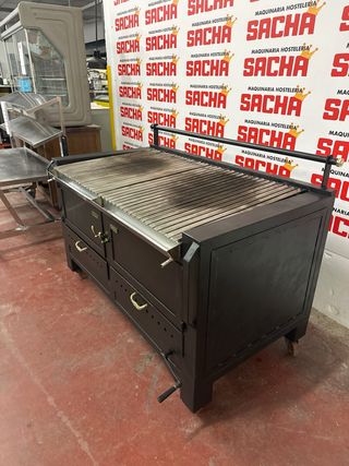 PARRILLA BARBACOA LEÑA OPORTUNIDAD !!!