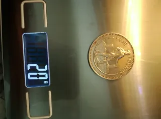 Moneda Gibraltar Elizabeth II 1988