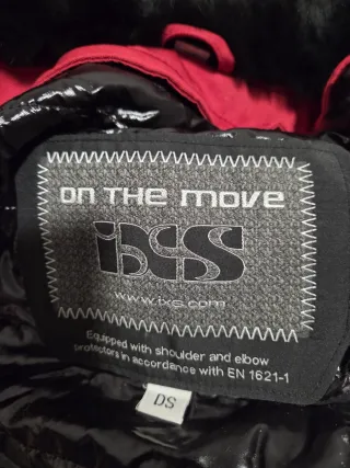 Chaqueta de moto para mujer invierno IXS