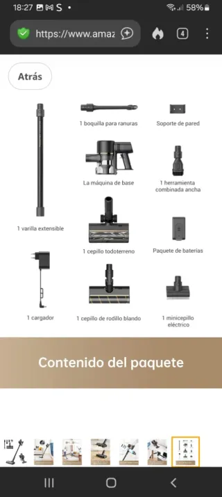 Aspiradora Dreame R10 Pro