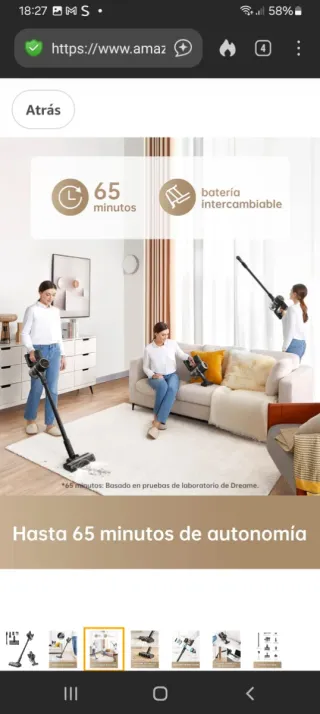 Aspiradora Dreame R10 Pro