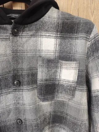 Giacca scozzese uomo taglia XL