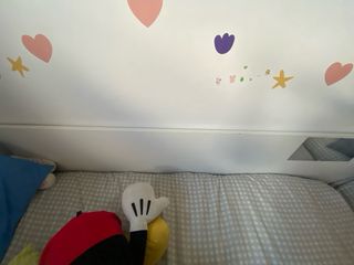 Cama Montessori Madera Blanca Mate