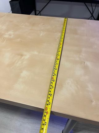 Mesa Escritorio IKEA Madera Metal