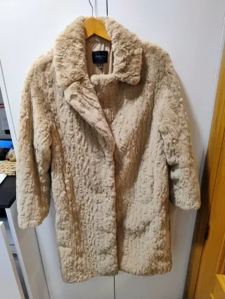 Abrigo Cortefiel Beige Nuevo