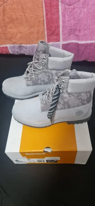 Timberland Heritage 6 Lace Waterproof Grigio