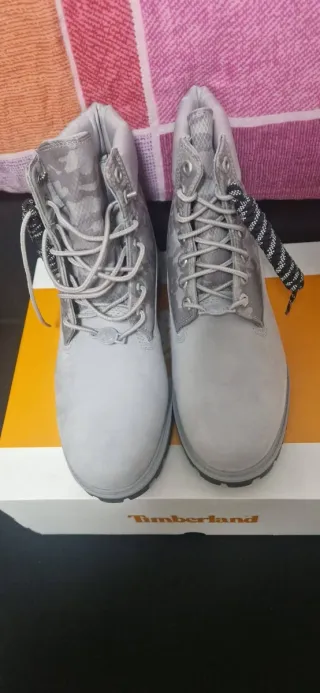 Timberland Heritage 6 Lace Waterproof Grigio