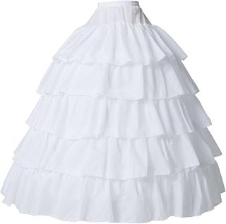 Lote 9 Enaguas Crinolinas Aros Novia Capa 9 Piezas