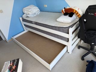 Cama individual en excelente estado