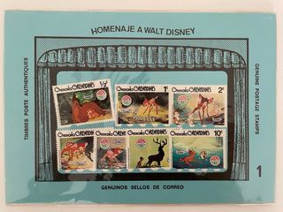Sellos Homenaje a Walt Disney Bhutan
