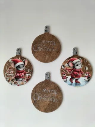 Decoración artesanal  navideña