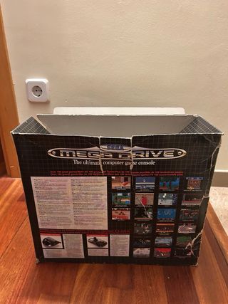 Scatola Sega Mega Drive 16-BIT Sonic