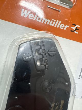 Crimpadora Weidmuller Red Line