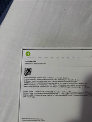 iPhone 17 Pro 256GB Azul.