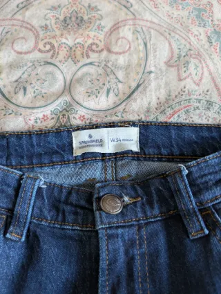 Pantalón vaquero hombre Springfield azul