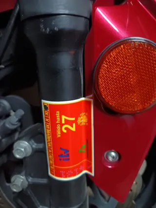 Moto Scooter 125cc Roja