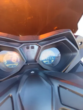 Moto Scooter 125cc Roja