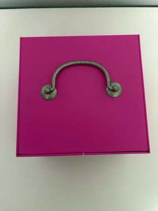 Joyero fucsia con estrellas