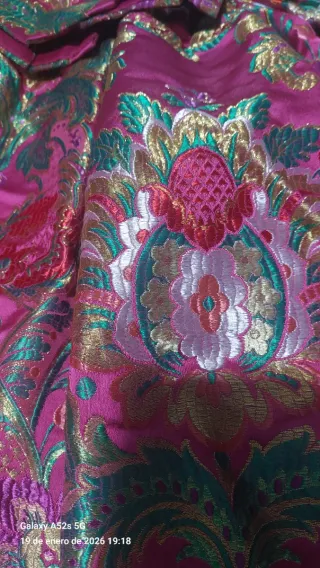 Traje de Fallera Fucsia Completo