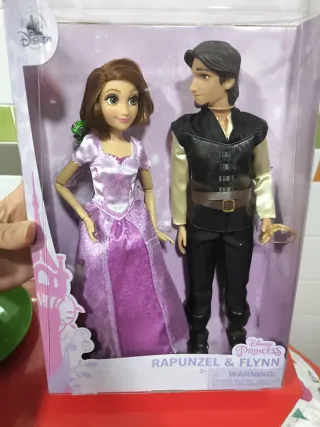 Muñecos Rapunzel y Flynn Disney Princess