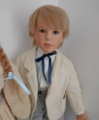 Muñecos Vintage Waltershausen Vera Scholz