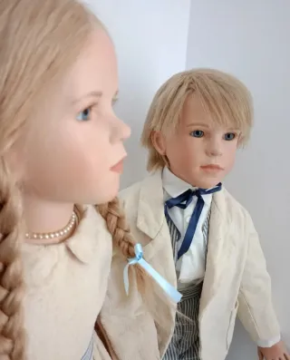 Muñecos Vintage Waltershausen Vera Scholz