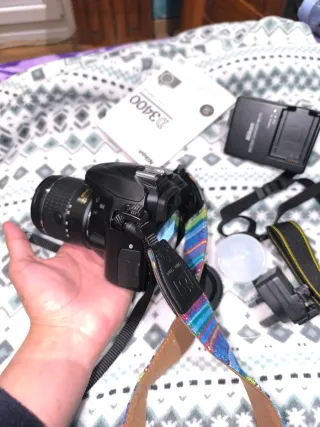 Cámara Nikon D3400 Negrala