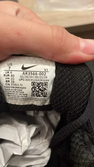 Nike Shox Hombre Negro