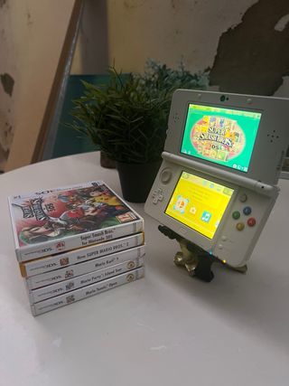 Mega pack NEW Nintendo 3DS Blanca