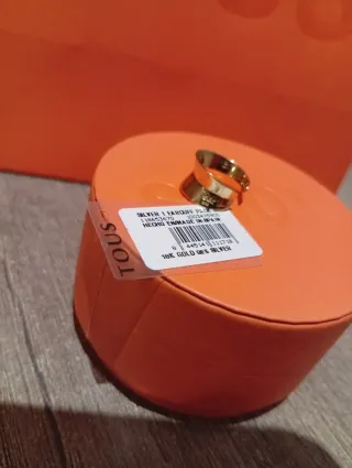 Earcuff Tous Plata Dorada