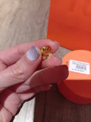 Earcuff Tous Plata Dorada