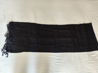 Bufanda negra para hombre