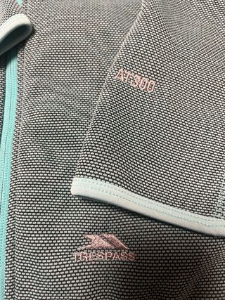 Forro polar mujer Trespass verde/turquesa