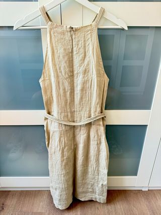 Vestido lino Derhy arena Talla S