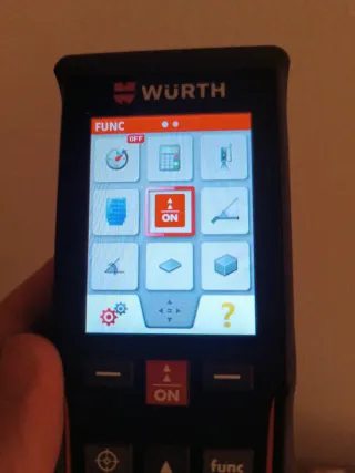 Medidor láser Würth modelo WDM 8-14 (Para reparar)