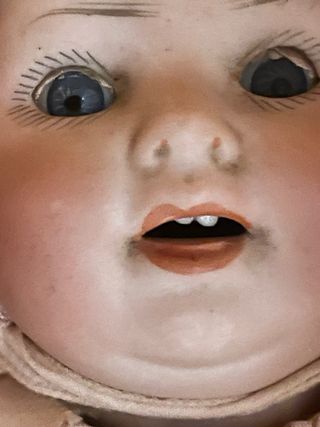 Muñeca Antigua Porcelana Biscuit Numerada 914-0