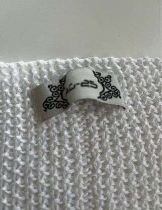 Jersey blanco manga 3/4