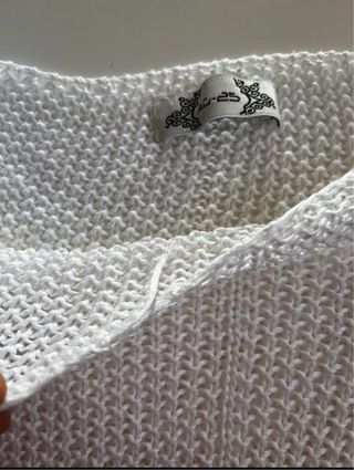 Jersey blanco manga 3/4