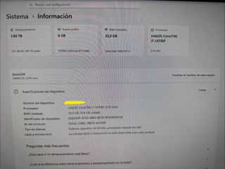 HP Omen GT16 32GB DDR5 RTX5060 i7-14700F 2TB