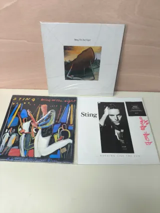 Vinilos Sting: The Soul Cages, Bring on the Night